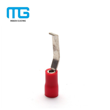 Mogen 0.5-1.5mm Terminaux de lame plate plaquée cuivre étamé rouge